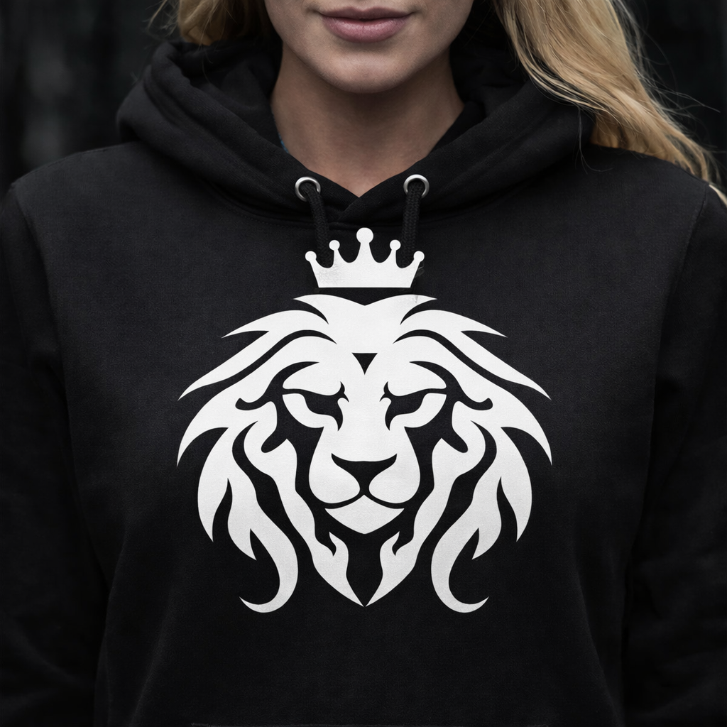 Lion of Judah SEALED Christian Hoodie | Revelation 7:4 Faith Apparel