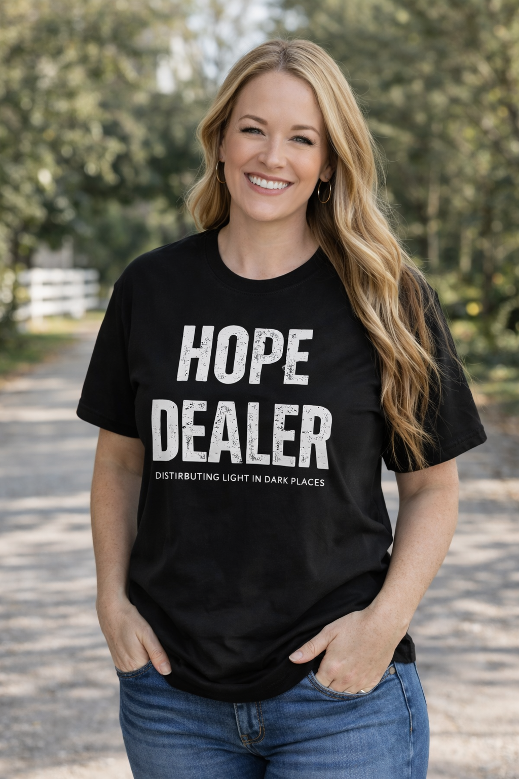 Hope Dealer Christian T-Shirt | Faith Based Apparel | SEALED Collective