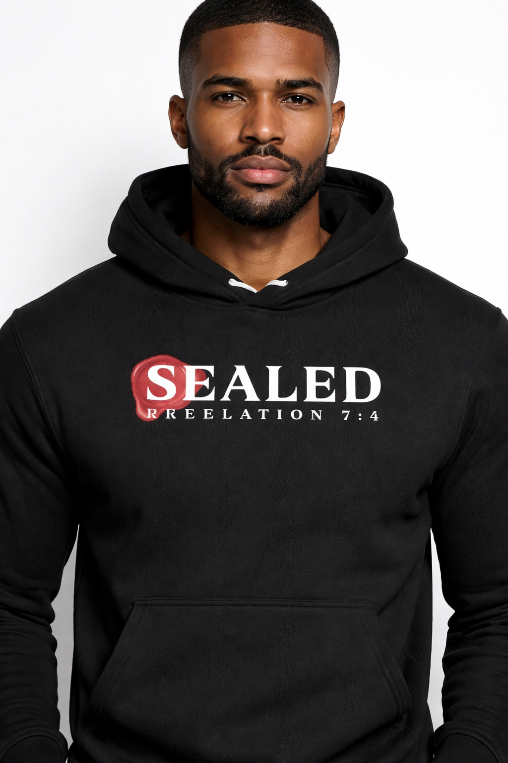 SEALED Christian Hoodie | Revelation 7:4 Faith Apparel