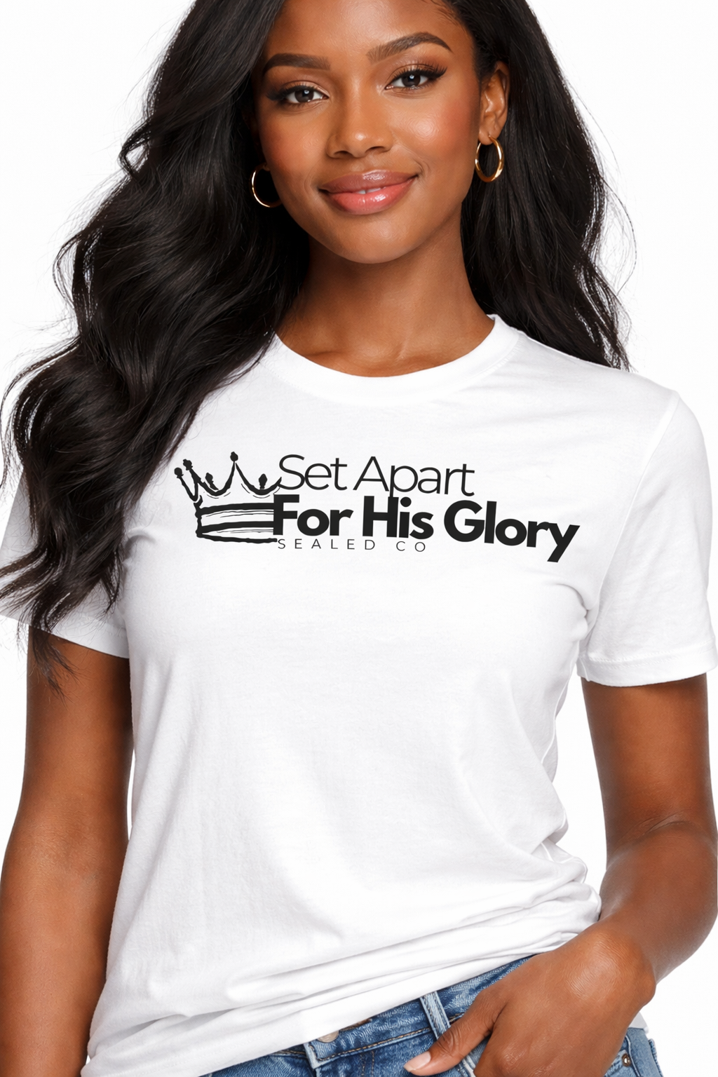 Set Apart for His Glory Christian T-Shirt | Faith Based Apparel