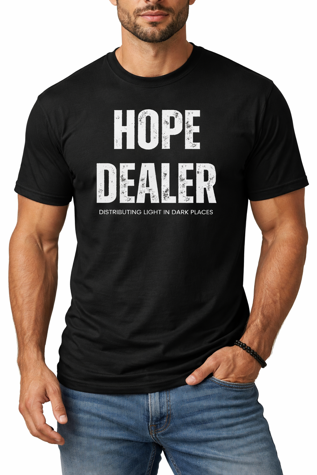 Hope Dealer Christian T-Shirt | Faith Based Apparel | SEALED Collective
