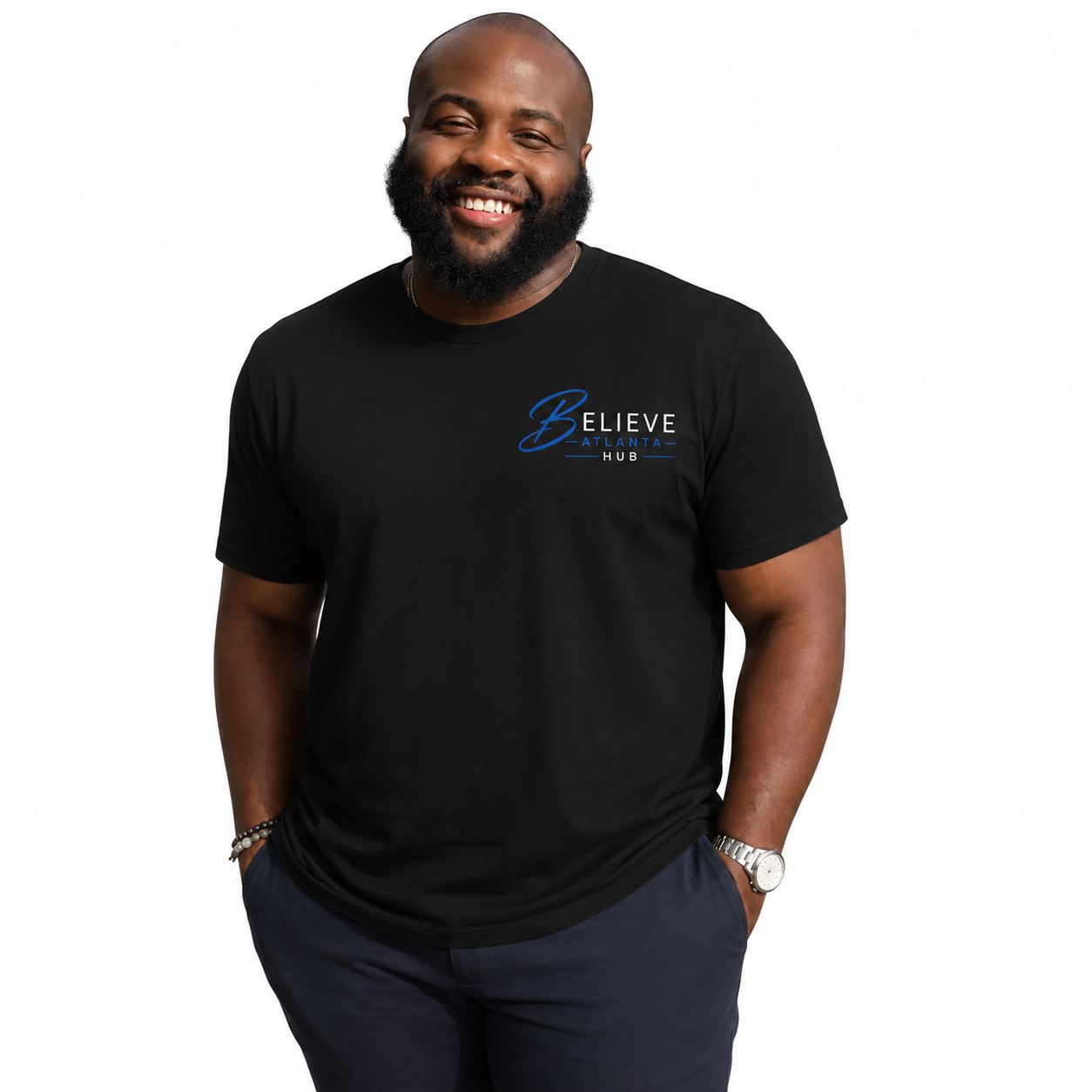 Believe Atlanta Hub Encounter • Equip • Send Christian T-Shirt | Premium Front & Back Faith Apparel