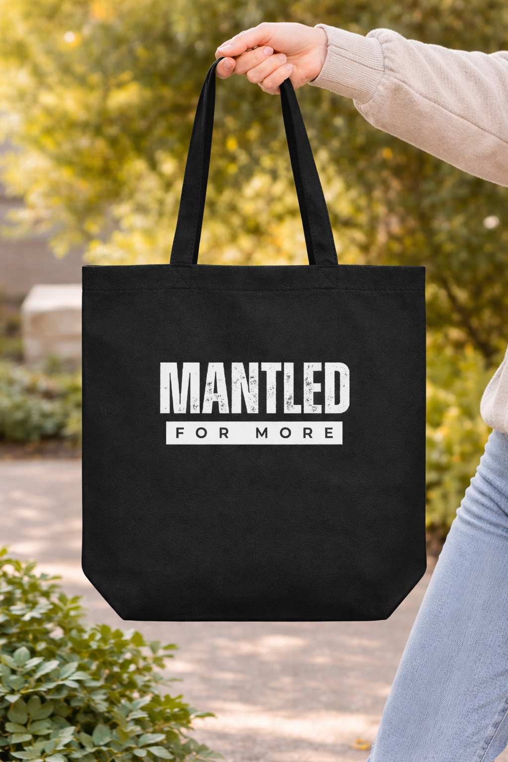 mantled-for-more-christian-tote-bag